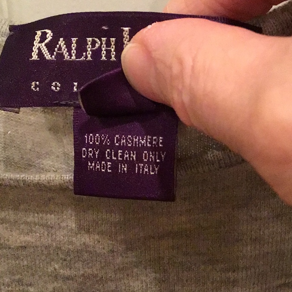 Vintage Ralph Lauren Collection Made in Italy 100% cashmere sweater set - Picture 4 of 5